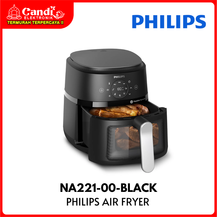Philips Air Fryer Na221-00-black